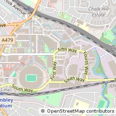 Map of Wembley
