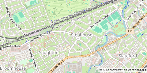 Map of Edinburgh