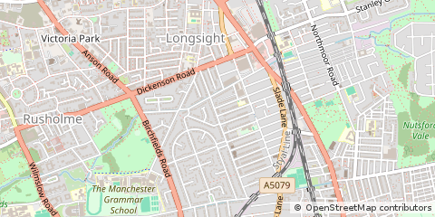 Map of Manchester