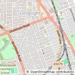 Map of Manchester