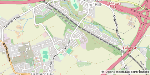 Map of Wakefield
