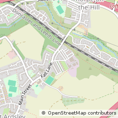 Map of Wakefield