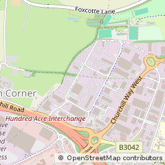 Map of Andover, Hampshire
