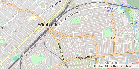 Map of London, Surrey