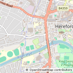 Map of Hereford