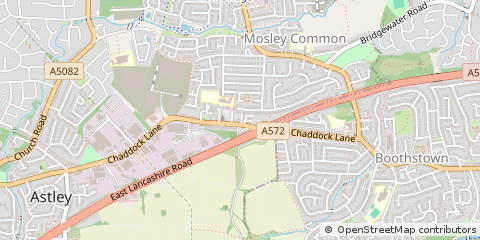 Map of Worsley, Manchester