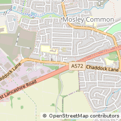 Map of Worsley, Manchester