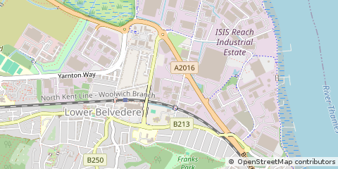 Map of Belvedere