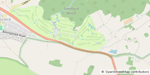 Map of Wolverton Tadley, Hampshire