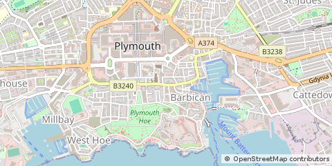 Map of Plymouth