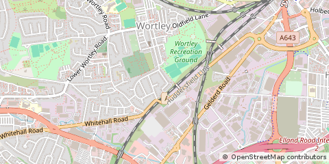 Map of Leeds