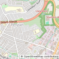 Map of Cardiff