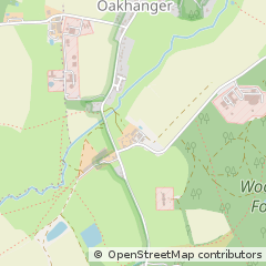 Map of Oakhanger, Hampshire