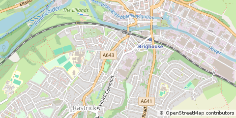 Map of Brighouse