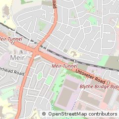 Map of Stoke-on-Trent