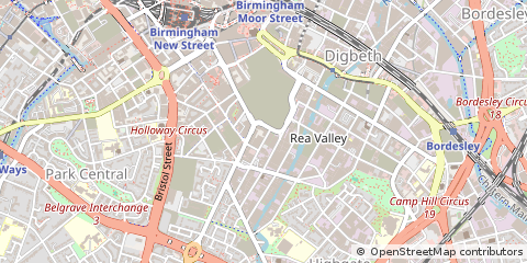 Map of Birmingham