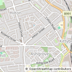 Map of Aberdeen
