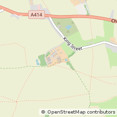 Map of Ongar, Essex