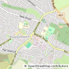 Map of Barnsley, South Yorkshire