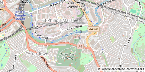 Map of Bristol