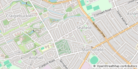 Map of Aberdeen