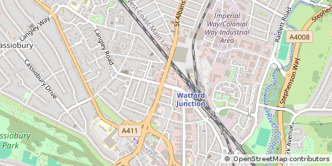 Map of Watford