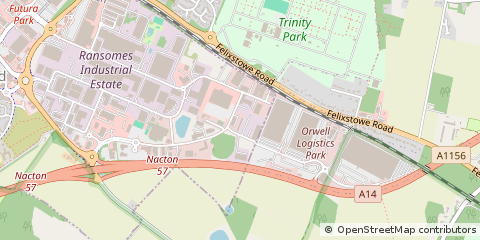 Map of Ipswich