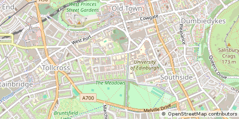 Map of Edinburgh