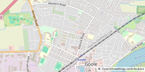 Map of Goole