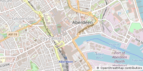 Map of Aberdeen