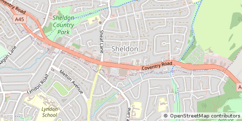 Map of Birmingham