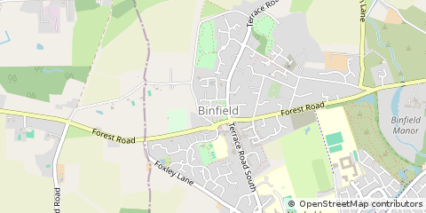 Map of Bracknell
