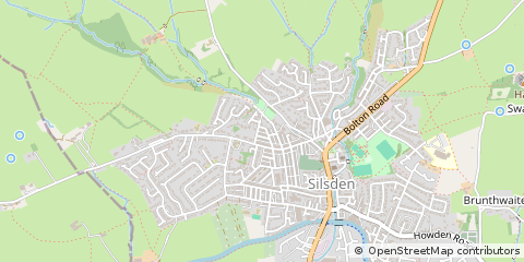 Map of Keighley