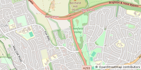 Map of Portslade, East Sussex