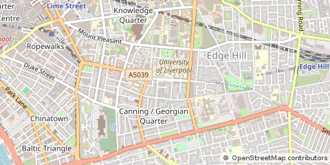Map of Liverpool