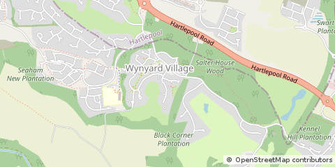 Map of Billingham