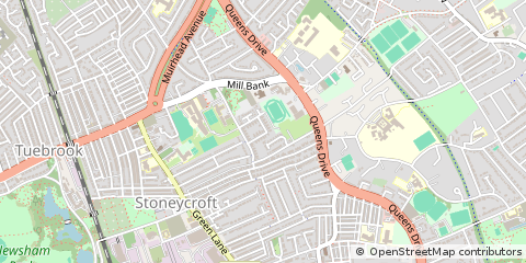 Map of Liverpool, Merseyside