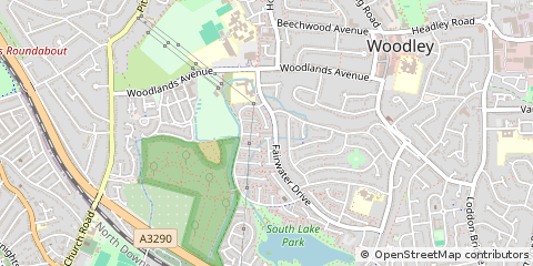 Map of Reading