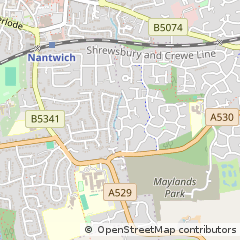 Map of Nantwich