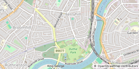 Map of Aberdeen