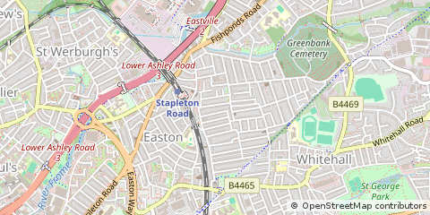 Map of Bristol
