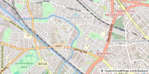 Map of Birmingham
