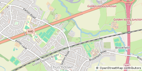 Map of Gloucester