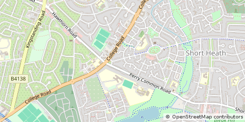 Map of Birmingham, West Midlands