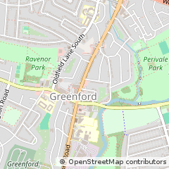 Map of Greenford