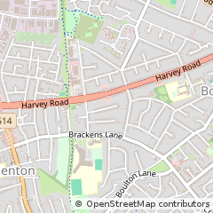 Map of Derby, Derbyshire