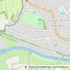 Map of Reading, Berkshire