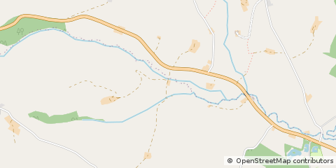 Map of Llanwrda, Carmarthenshire