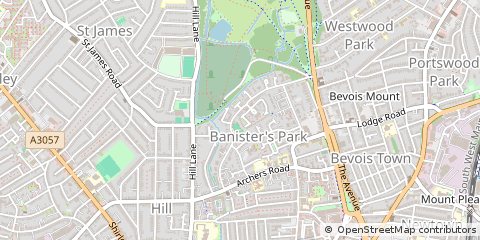 Map of Southampton