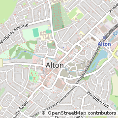Map of Alton, Hampshire